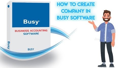 How to Create Company in BUSY Software || Commerce Tech. || Yash Maheshwari || BUSY SOFTWARE