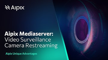 Efficient Video Surveillance Camera Restreaming with Aipix Mediaserver for Seamless Streaming