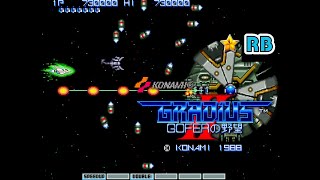 1988 [60fps] Gradius II 787900pts Type1 Nomiss Loop1