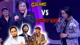 Kali ini Gilang Dirga Kalah Niruin suara Lawan Charly Setia Band | Impersonate Iwan Fals & Bebi Rome