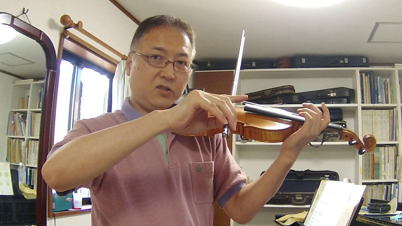 バイオリンで美しい音を奏でるための運弓のコツ第２弾 Youtube
