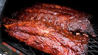 Oak BBQ Baby Back Ribs on The Off Set Smoker - Horizon Ranger - Smoke Ring by Simple Man’s BBQ 2,594 views 3 years ago 5 minutes, 19 seconds