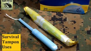Survival Tampons 10 Uses for SHTF