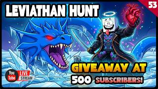 THE LEVIATHAN HAS ARRIVED! 🌊 | Blox Fruits Leviathan Hunt #roblox #bloxfruit #leviathan   | LIVE 53