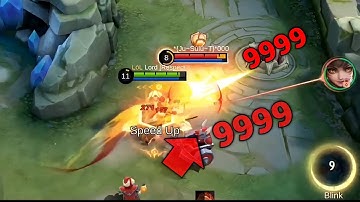 Zilong 500% attack speed build belike
