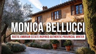 Rustic Umbrian Estate Inspired by Monica Bellucci Authentic Provincial Winter Elegance