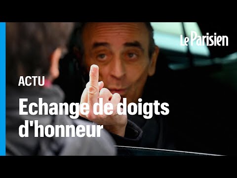 Eric Zemmour quitte Marseille sur un échange de doigts d&#039;honneur