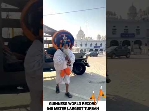 Largest Turban 645