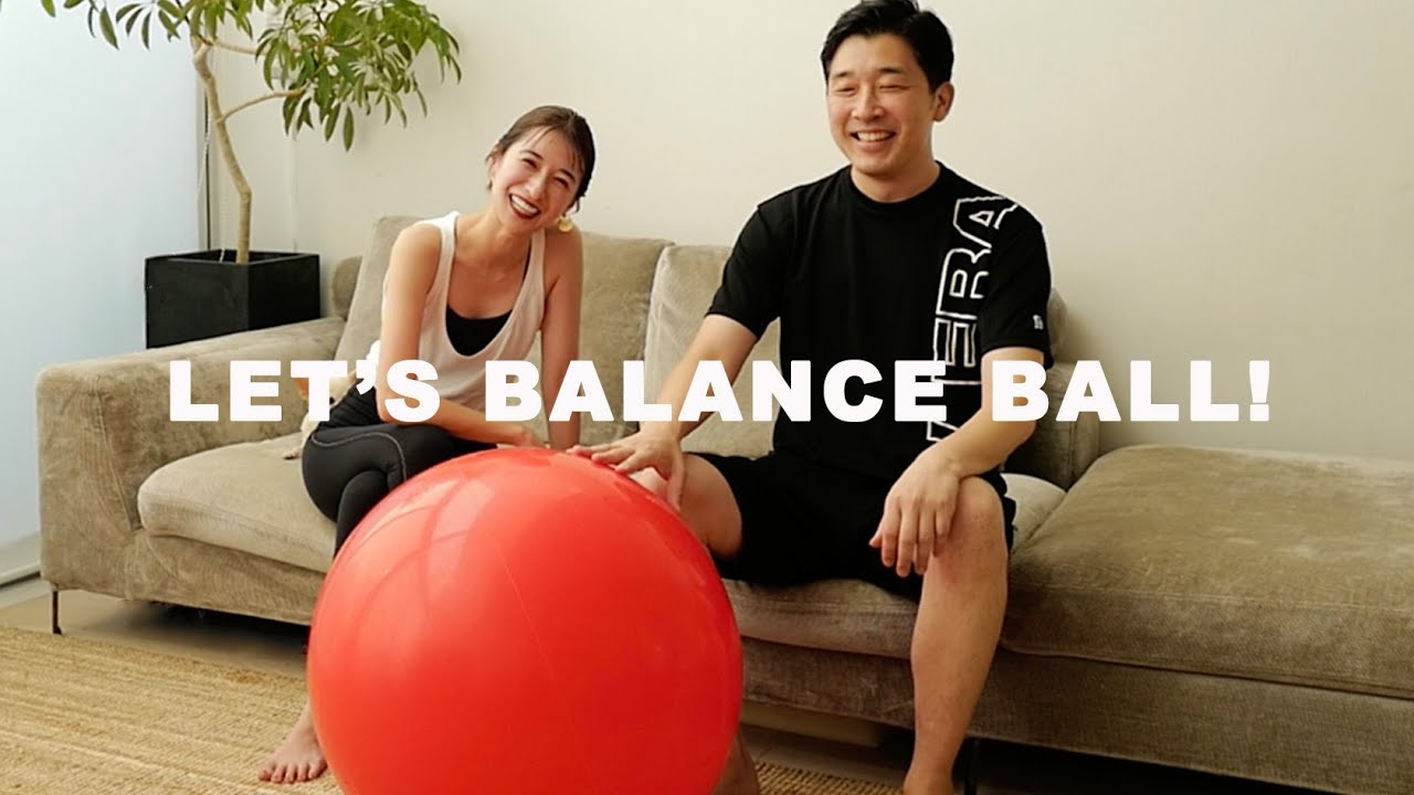 ダイエット バランスボールでできる簡単エクササイズを教わりました あべこうじ Youtube ダイエット バランスボールでできる簡単エクササイズを教わりました あべこうじ Youtube