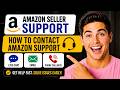 How to Contact Amazon Seller Support in Seller Central | Live Chat, Email &amp; Callback Guide