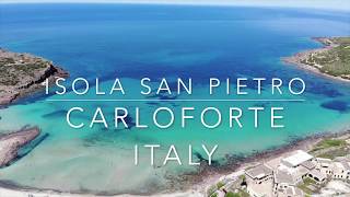 SARDEGNA LE PIU BELLE SPIAGGIE ,CHIA ,PORTO PINO, TUEREDDA ,CARLOFORTE VISTE DAL  DRONE DJI