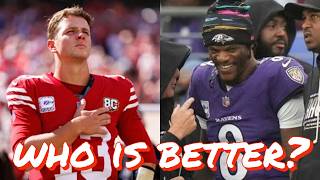 Information True or False: 49ers QB Brock Purdy is Better than Ravens QB Lamar Jackson Guide