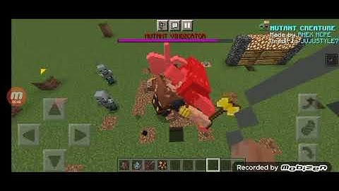 mutant vindicator vs mutant piglin brute