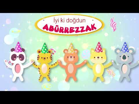 İyi ki doğdun ABDÜRREZZAK - İsme Özel Doğum Günü Şarkısı