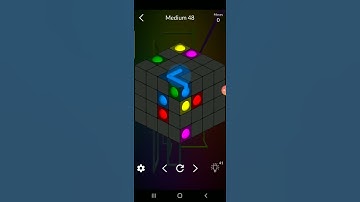 How to solve cube connect (medium level 48)