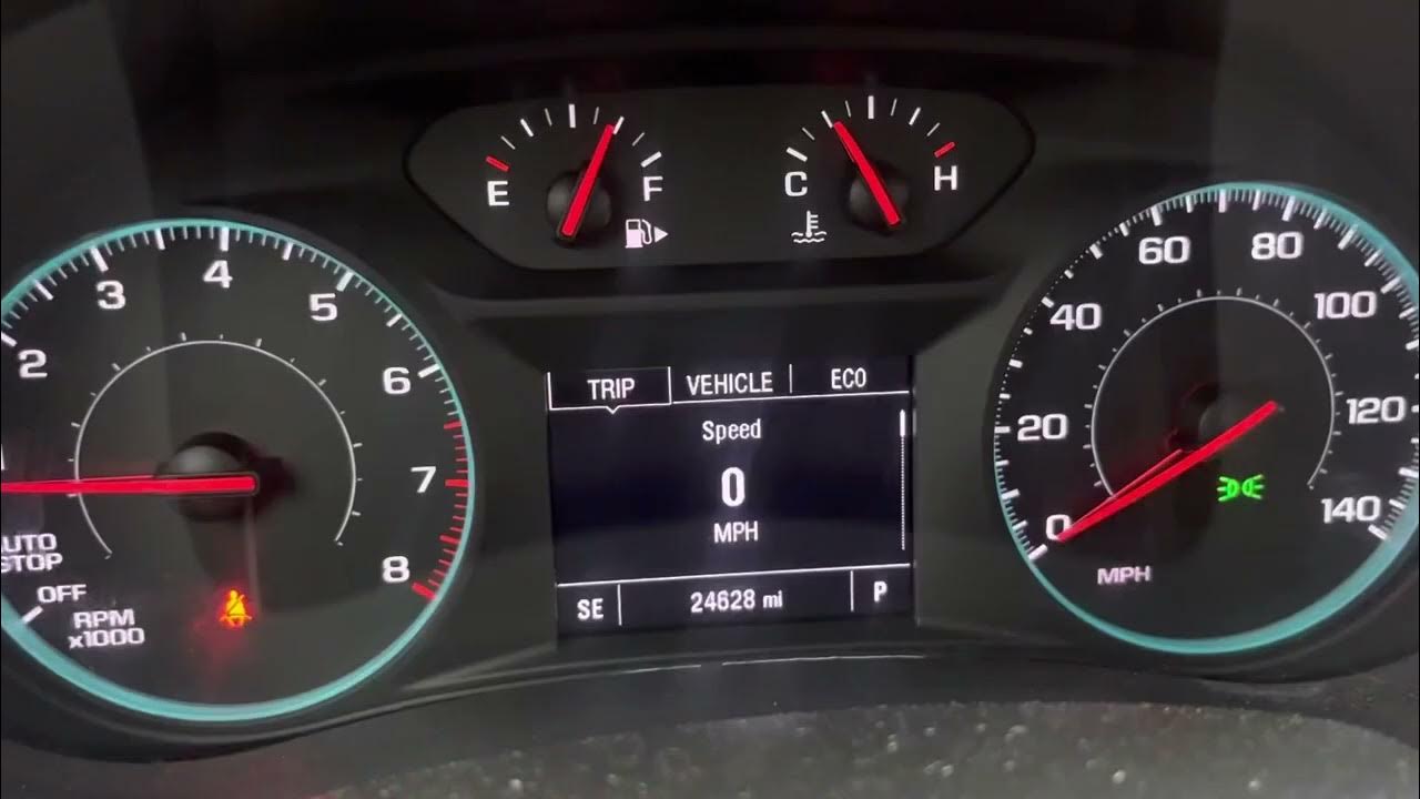 How to Reset Oil Life 2022 Chevy Malibu Oil Life Reset YouTube