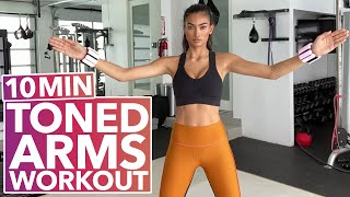 KELLY GALE TONED ARMS WORKOUT || 10 MIN || Home edition