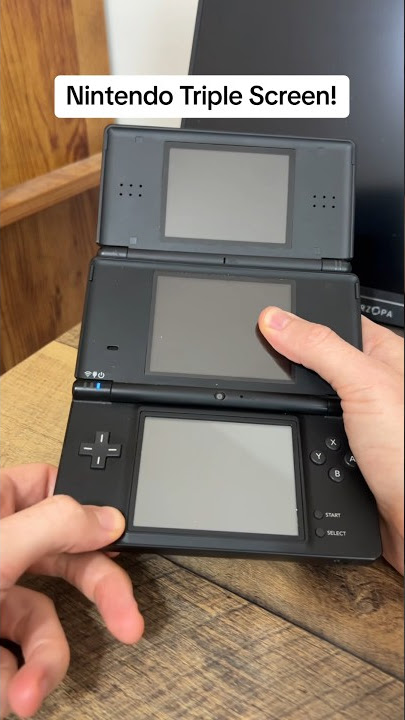 Rare Nintendo TS (Triple Screen Prototype!)