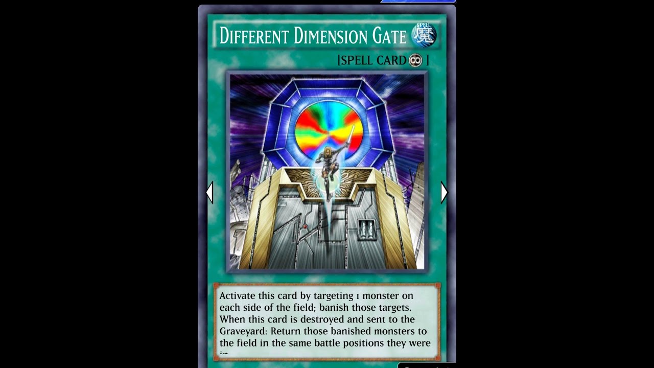 Image result for yugioh different dimension gate