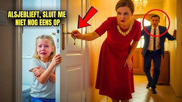 HET MEISJE SMEKTE: “SLUIT ME NIET WEER OP IN DE BADKAMER!” – MILJOENAIR BRENGT DE DEUR KAPOT BIJ