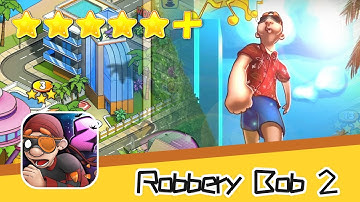 Robbery Bob 2 Chapter 1 Level 6-8 Walkthrough New Game Plus-Recommend index five stars+