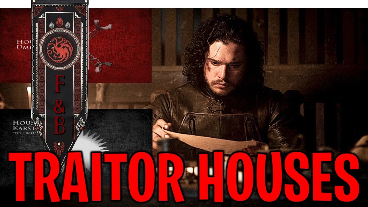 Fate Of Treasonous Northern Houses In Season 7 Game Of Thrones Youtube