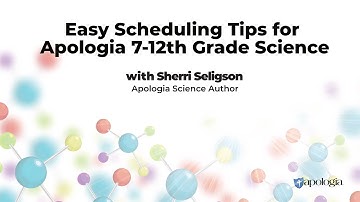 Tips for A Successful Year of Apologia