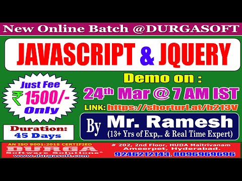 JAVASCRIPT & JQUERY
