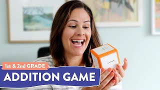 Addition Partner Game: Biggest wins! // addition games and centers for first grade screenshot 4