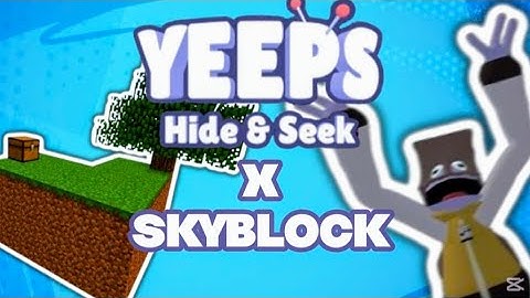 I 100% Completed Skyblock In Yeeps!!! #vr #yeeps #minecraft #skyblock