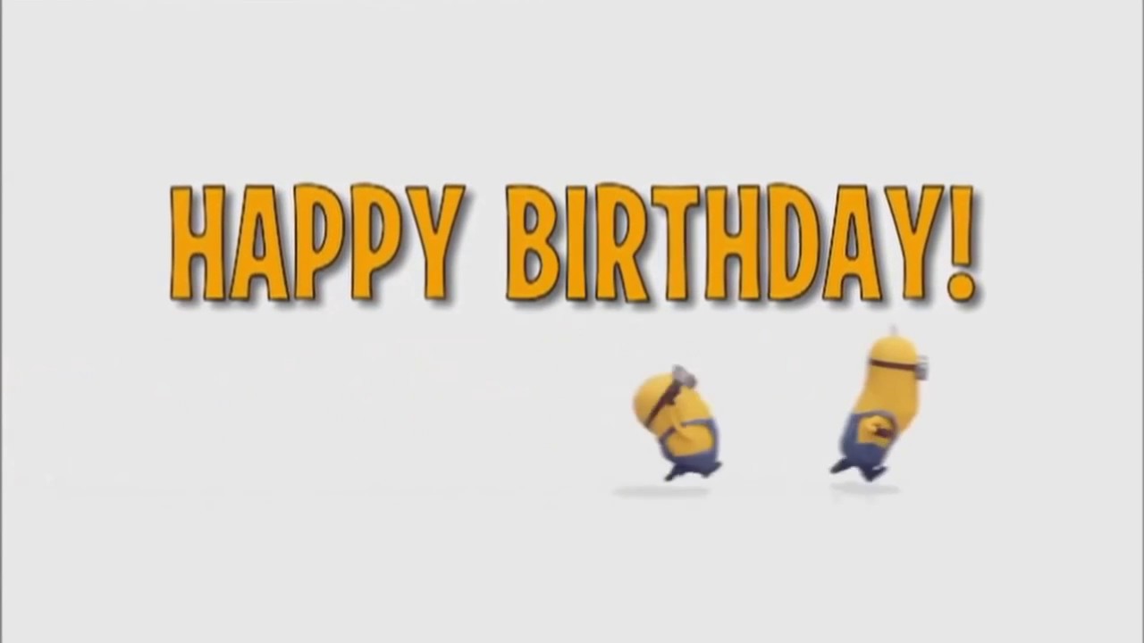 Minions Happy Birthday YouTube Maxresdefault