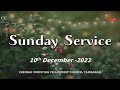 10december2023  sunday service  chennai cfc tambaram