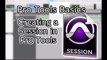 Pro Tools Basics 01: Creating a Session in Pro Tools