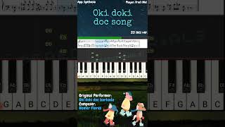 Video thumbnail of "Oki Doki Doc Theme Song | Piano / Melodica Tutorial"