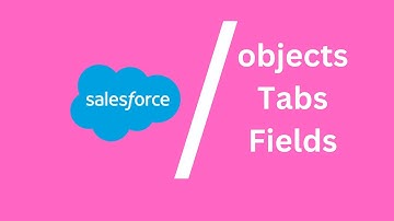 Salesforce Object, Tab, Fields| create an object in salesforce | How to create an object, tab, field