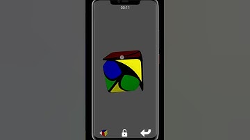 Ivy ( I ) Cube solve short video #rubikscube #cube #shorts #cforcube