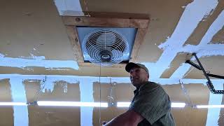Installing A General Electric Garage Exhaust Fan