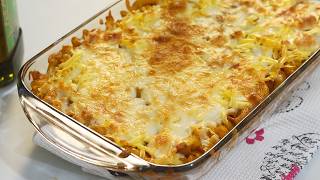 Chicken Pasta Bake | White Sauce Chicken Pasta | Bechamel Sauce recipe
