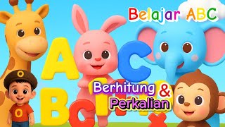 Kompilasi Lagu Anak: Belajar Huruf ABC, Belajar Berhitung & Perkalian – Belajar Sambil Bernyanyi!