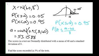 13RGA Stats - Q3 - Normal Distribution Inverse Calculation