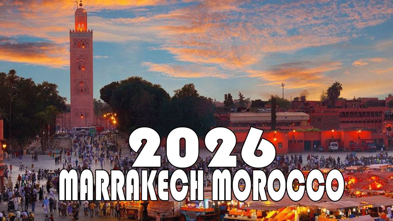 جولة في أجواء أول يوم في سنة 2026   بمراكش Morocco Marrakech 2026 