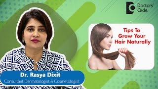 How to Grow Your Hair Faster \& Longer Naturally? #hairgrowth  - Dr. Rasya Dixit | Doctors' Circle