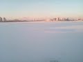 21 de diciembre, rio Kazanka congelado, Rusia