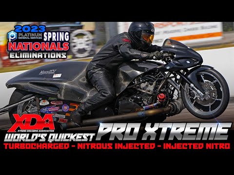 XDA Pro Xtreme Eliminations - World’s Quickest Turbocharged, Nitrous Injected Motorcycle Dragbikes