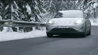 SONY VISION-S | Public Road Testing in Europe
