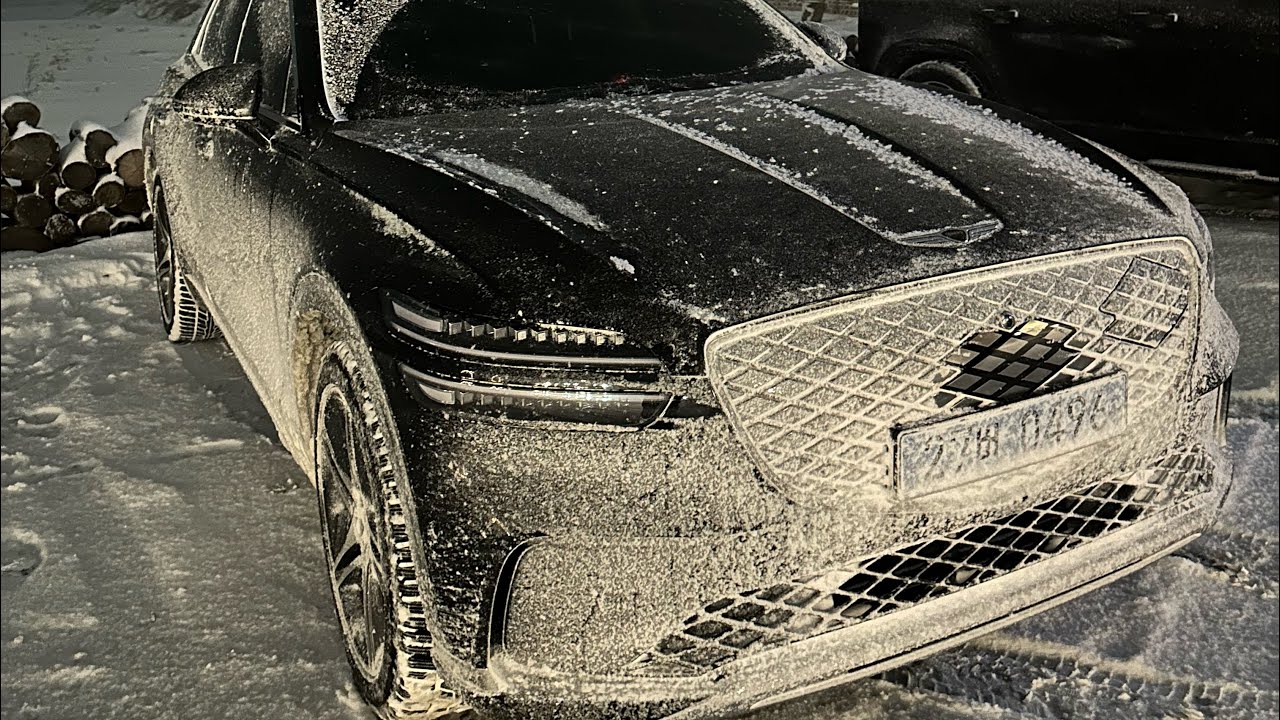 폭설인데 일부러 대관령 갔습니다｜GV70 전기차