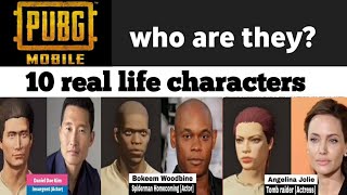 Pubg characters vs real life characters