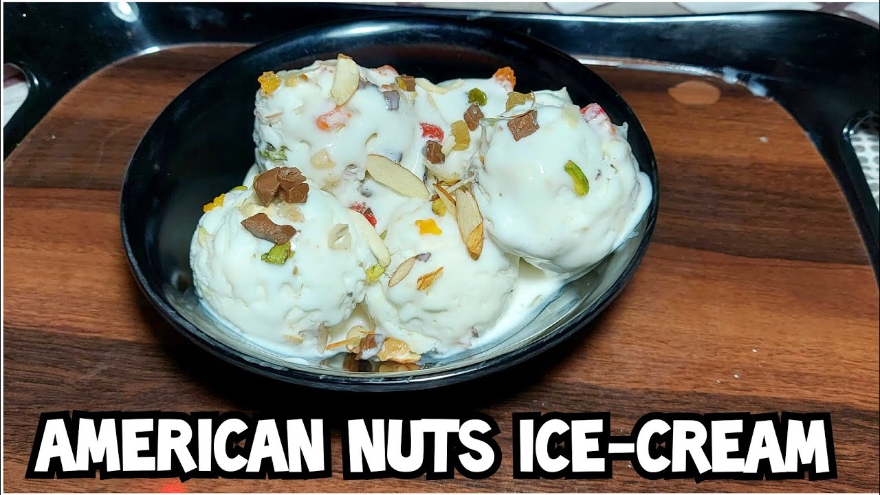 American Nuts Icecream With CMC and GMS powder Perfect Recipe of