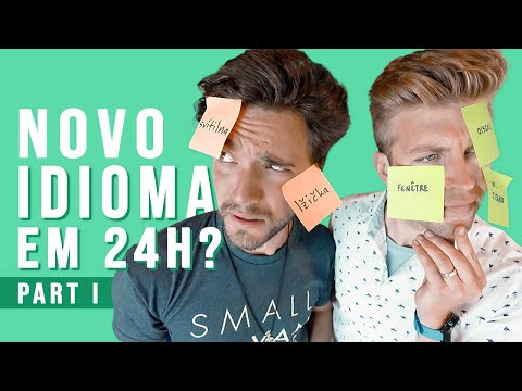 DESAFIO DE MEMORIZAÇÃO: UM NOVO IDIOMA EM 24H? | pt. 1