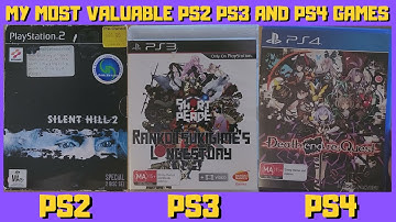 My Top 10 Most Valuable PS2, PS3 and PS4 Games by Crabman Gaming #top10playstation